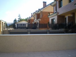 Vista de la calle interior.